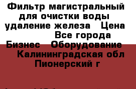 Фильтр магистральный для очистки воды, удаление железа › Цена ­ 1 500 - Все города Бизнес » Оборудование   . Калининградская обл.,Пионерский г.